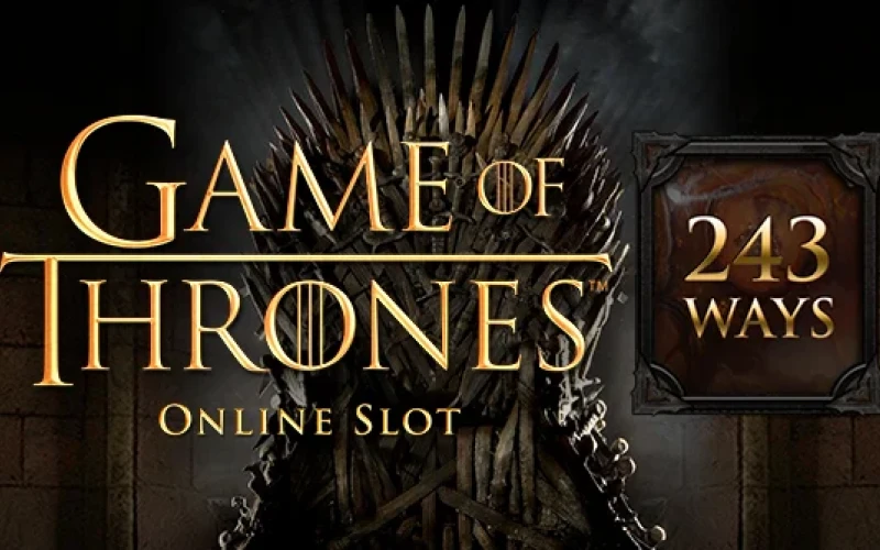 Enjoy playing Game of Thrones 243 Ways at 1win.