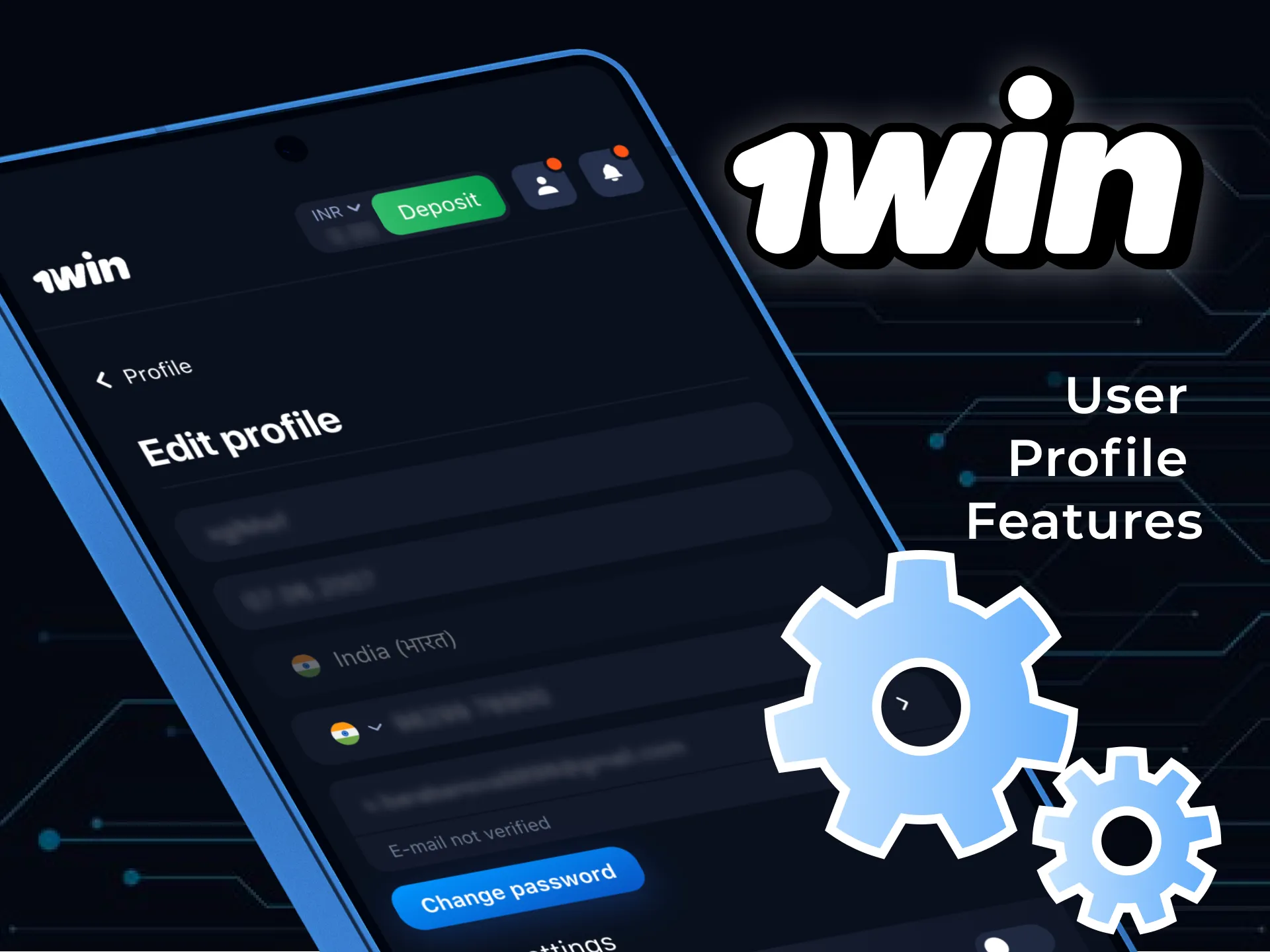 1win ऐप के माध्यम से आसानी से अपने खाते का प्रबंधन करें।