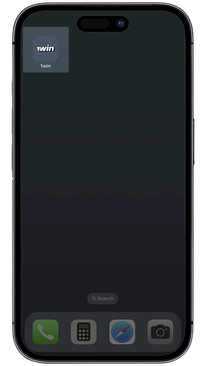 Open the app and register to start playing at 1win.