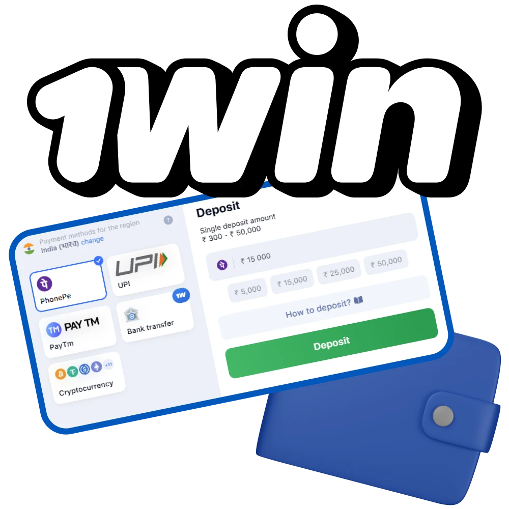 Read how to deposit your 1win account and start betting on money.